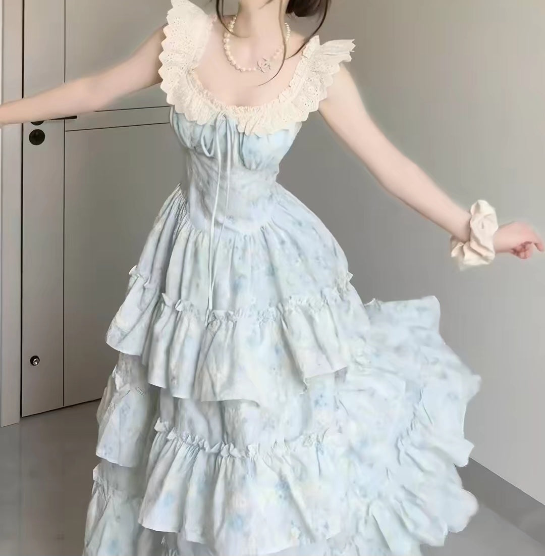 Enchanted Garden Ruffle Dress