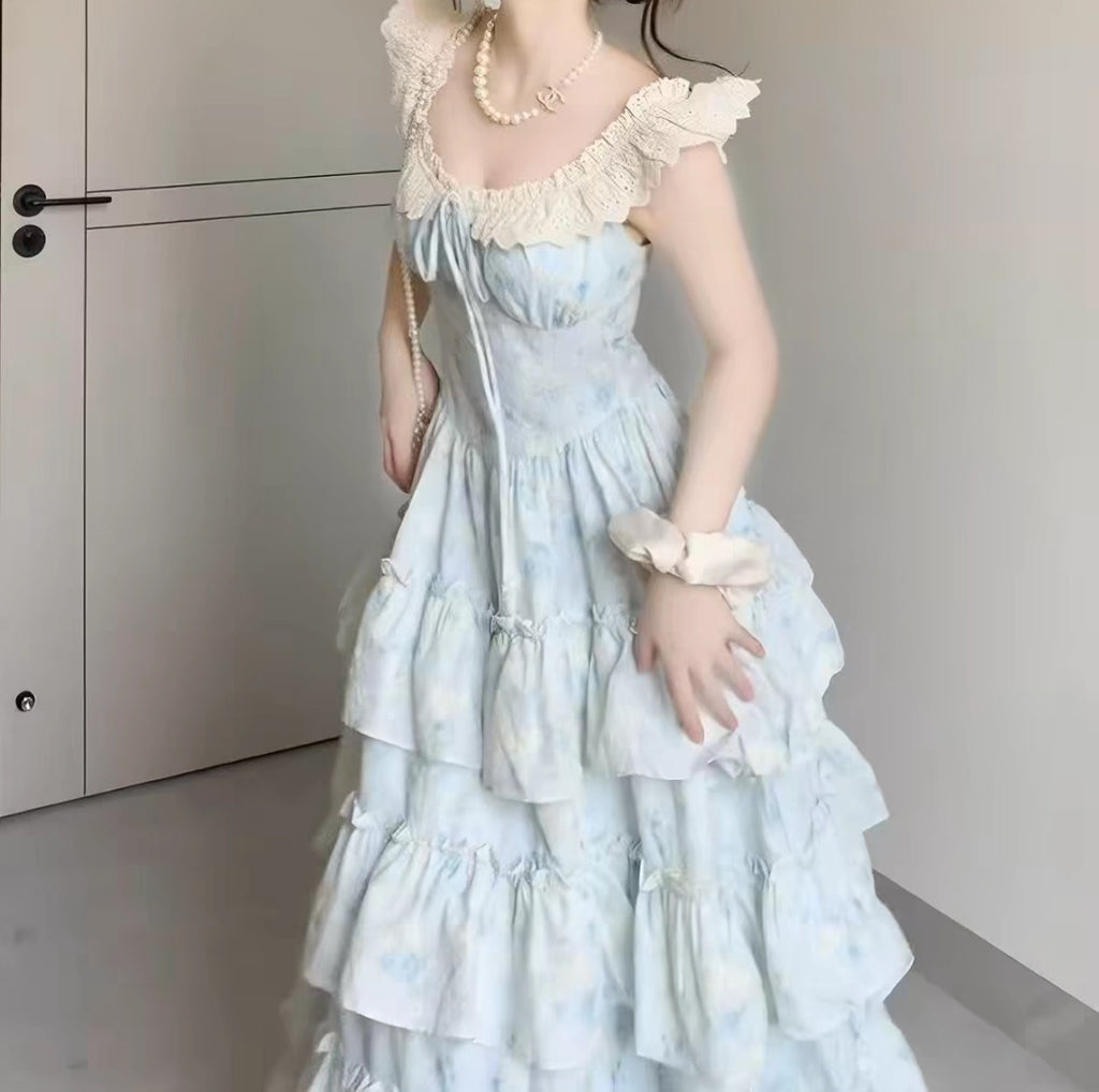 Enchanted Garden Ruffle Dress