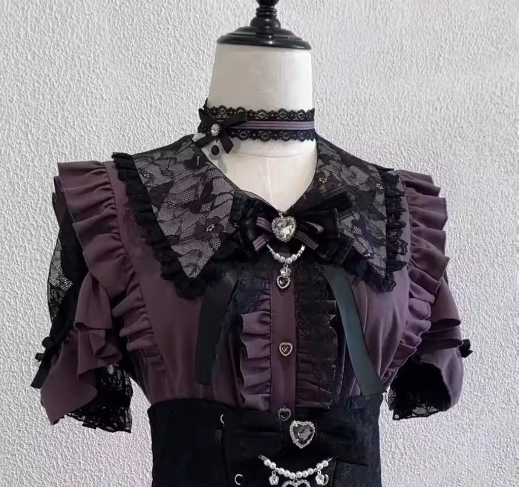 Broken Hearts Jirai Kei Blouse