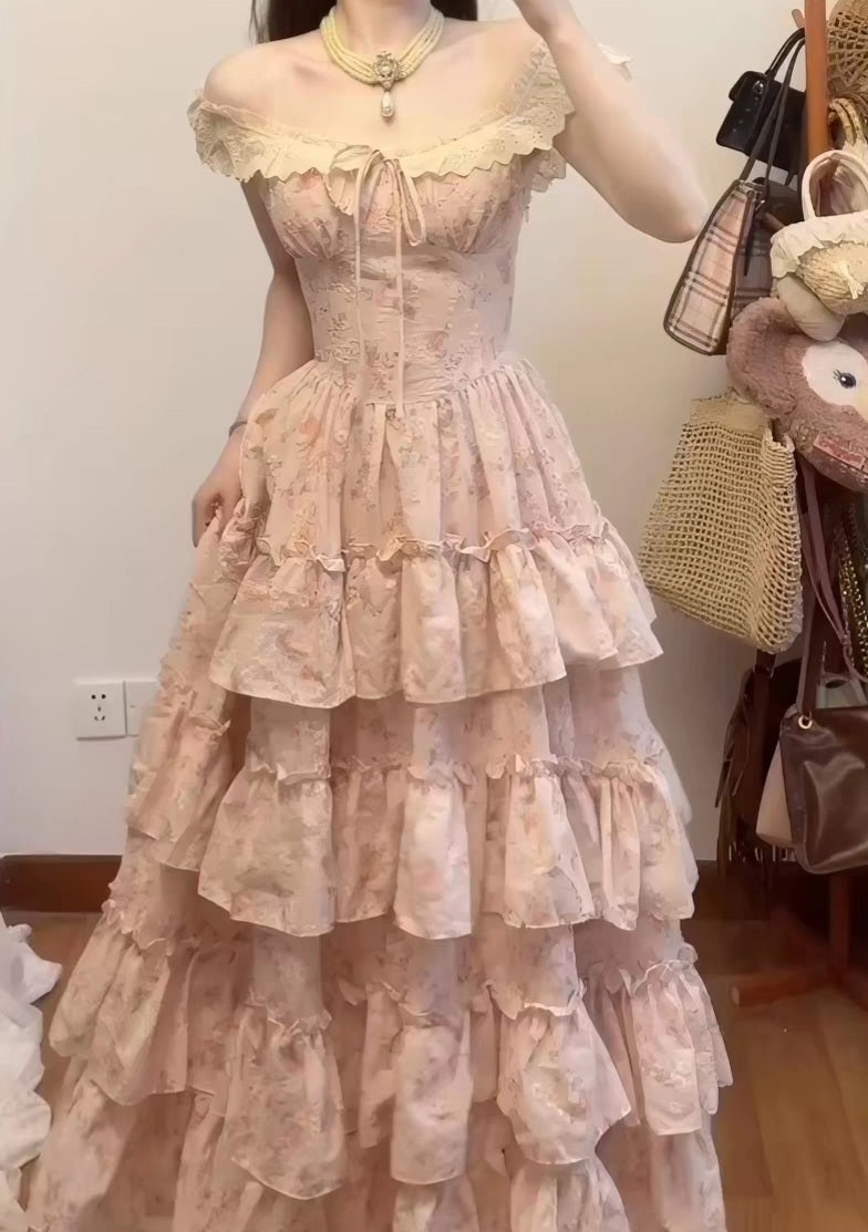 Enchanted Garden Ruffle Dress