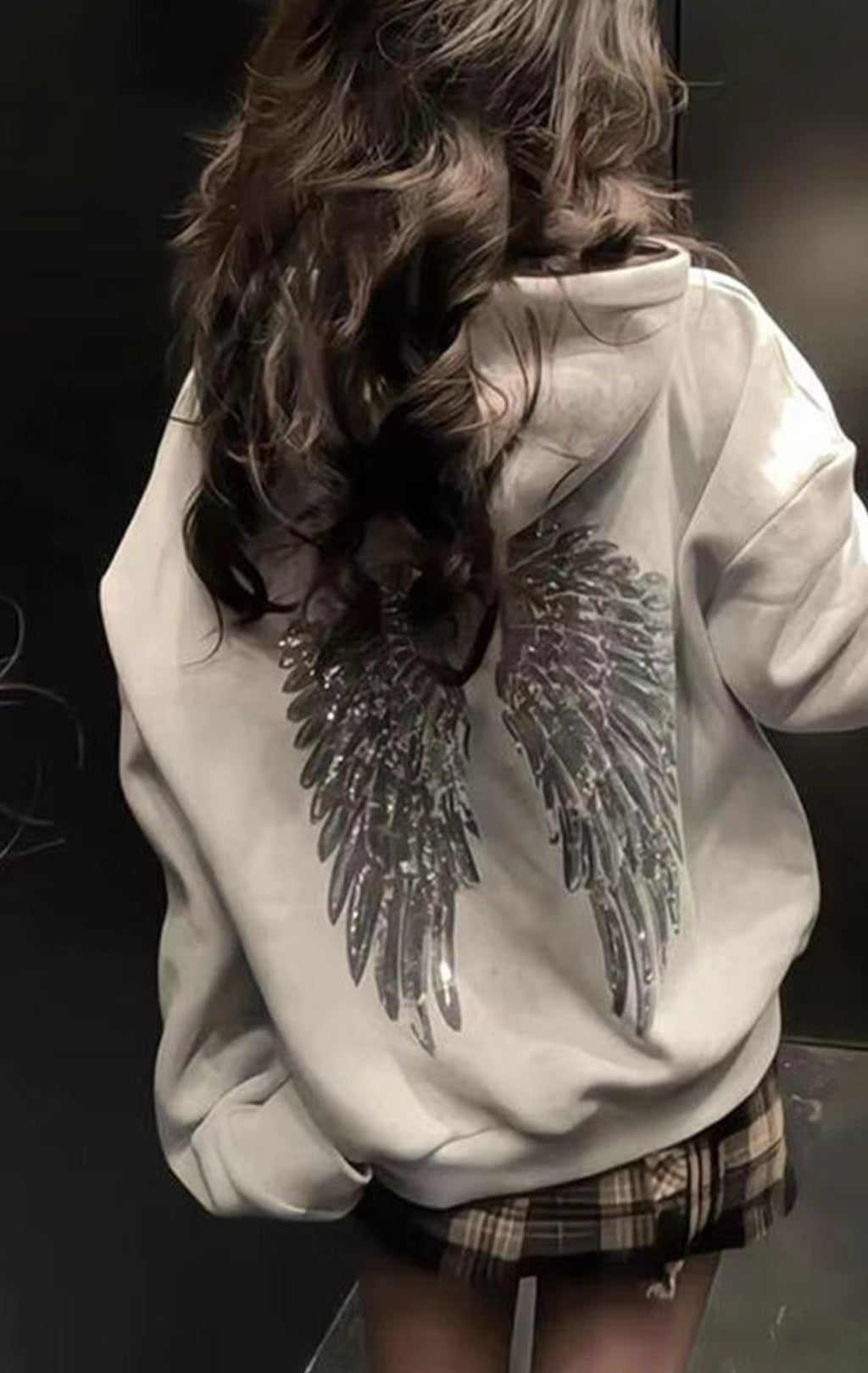 Wings Oversized Hoodie