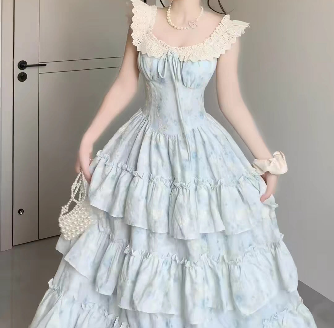 Enchanted Garden Ruffle Dress