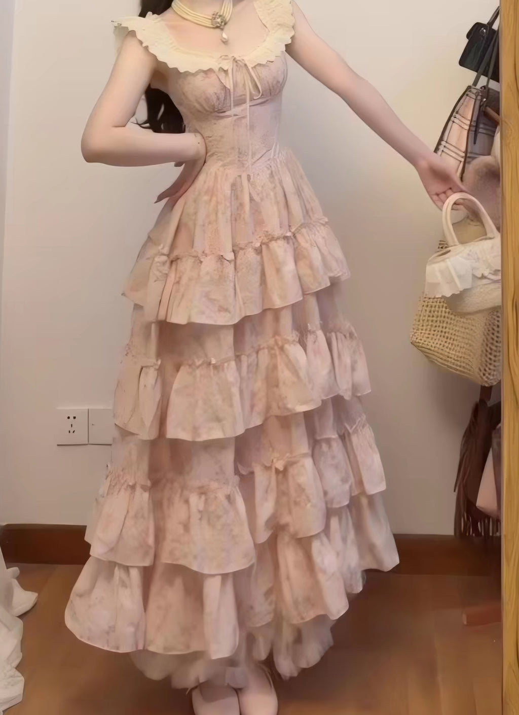 Enchanted Garden Ruffle Dress