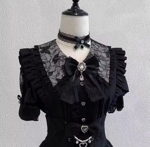 Broken Hearts Jirai Kei Blouse