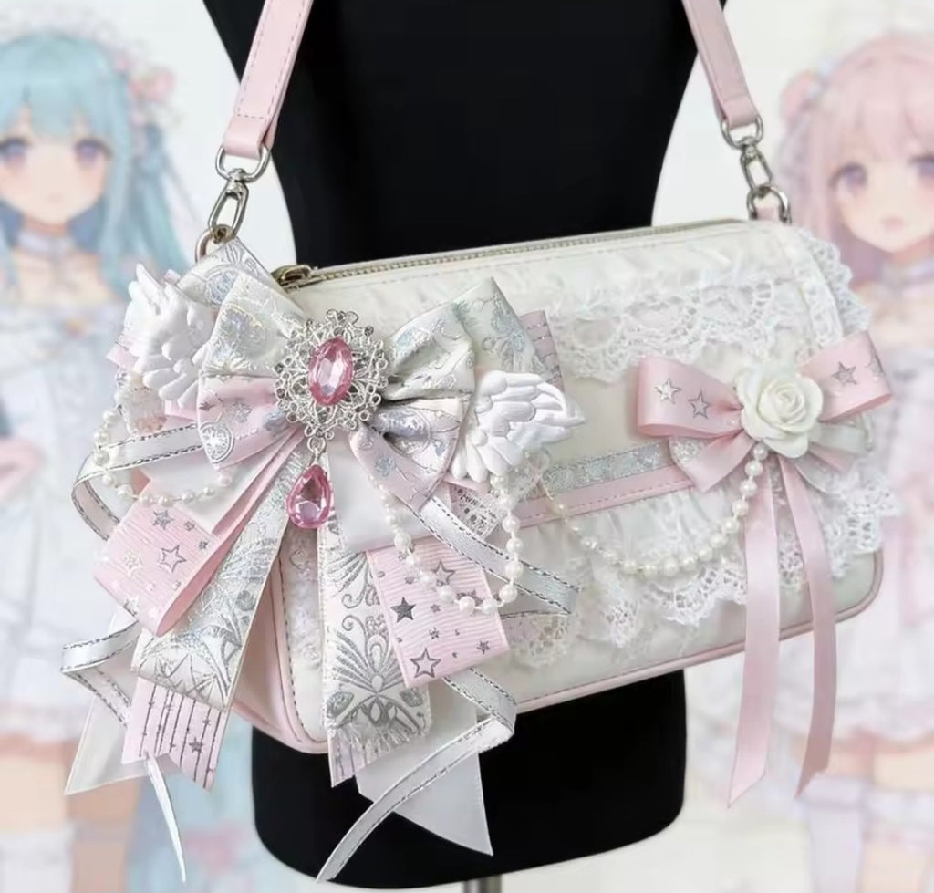 Angel Wings Bag Charm